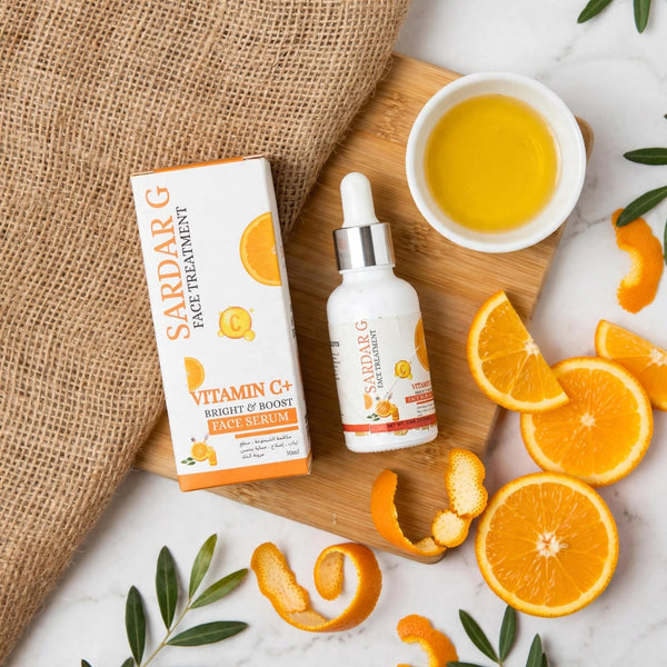 Sardar G Vitamin C Face Whitening Serum - Glow & Spot Correcting