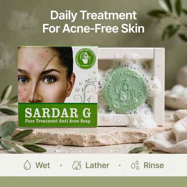 Sardar G Anti-Acne Herbal Care Soap